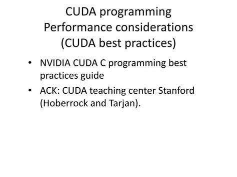 cuda best practices guide|cuda performance.